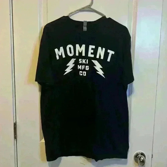 NEXT LEVEL men’s size extra large moment ski company T-shirt. 100% cotton. - Picture 1 of 4